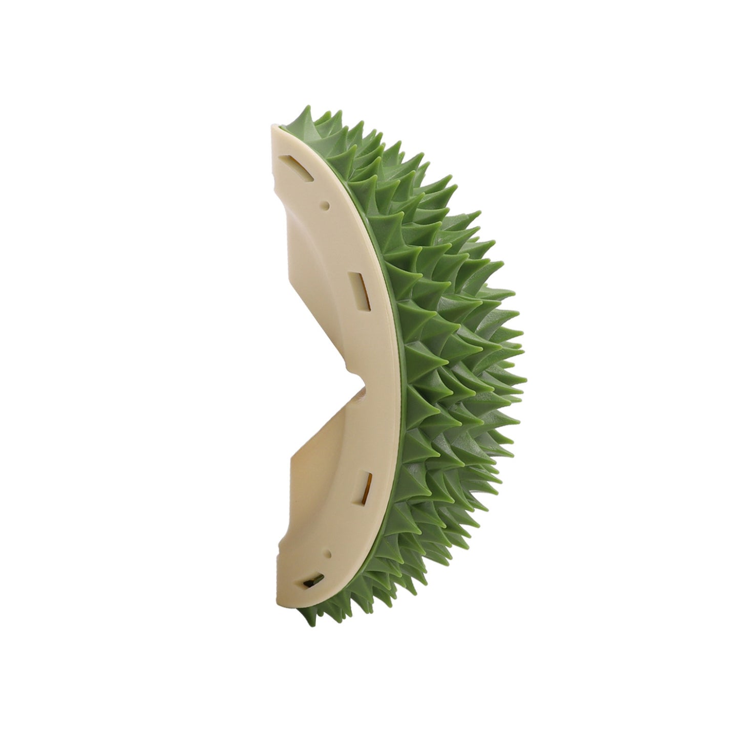 Durian-Shaped Multifunctional Cat Toy - Scratch, Groom, Feed, and Dental Clean - {{product.type}} - PawPawUp