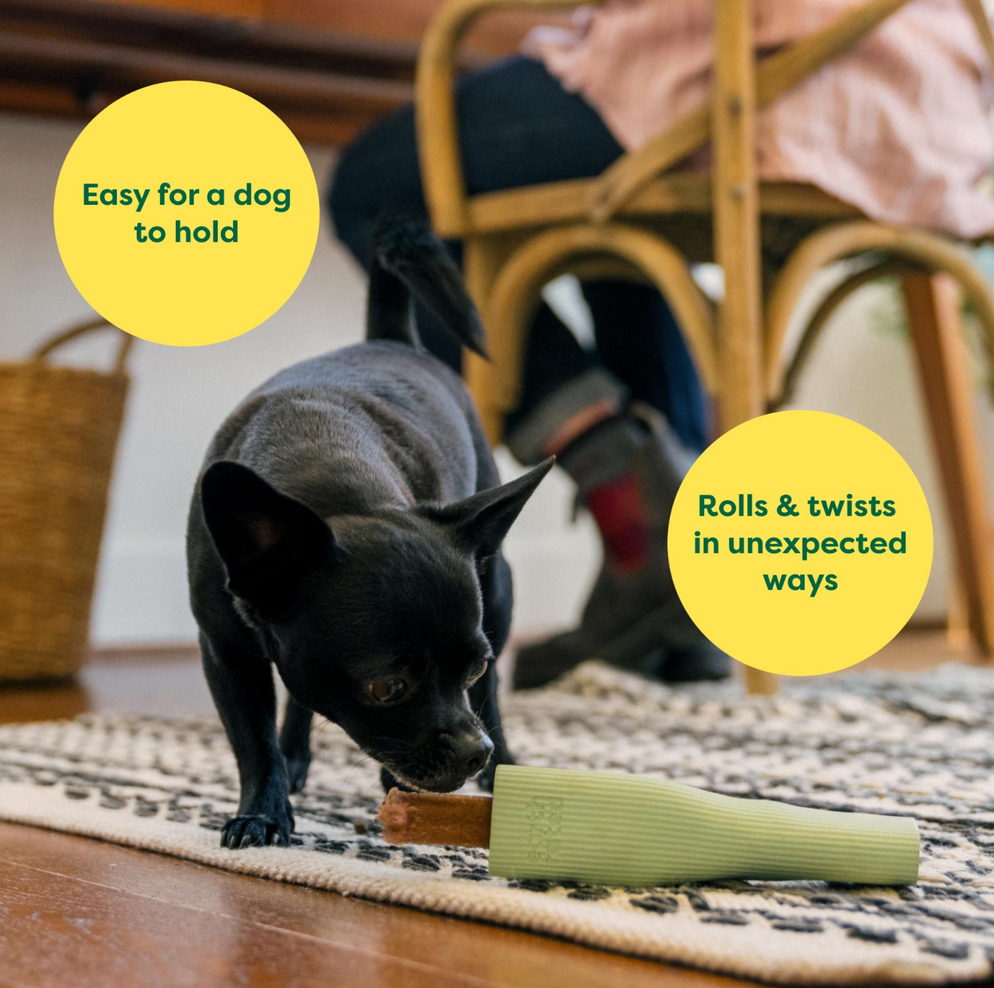 Earth Rated Dog Chew Toy - The Ultimate Snack Holder - {{product.type}} - PawPawUp