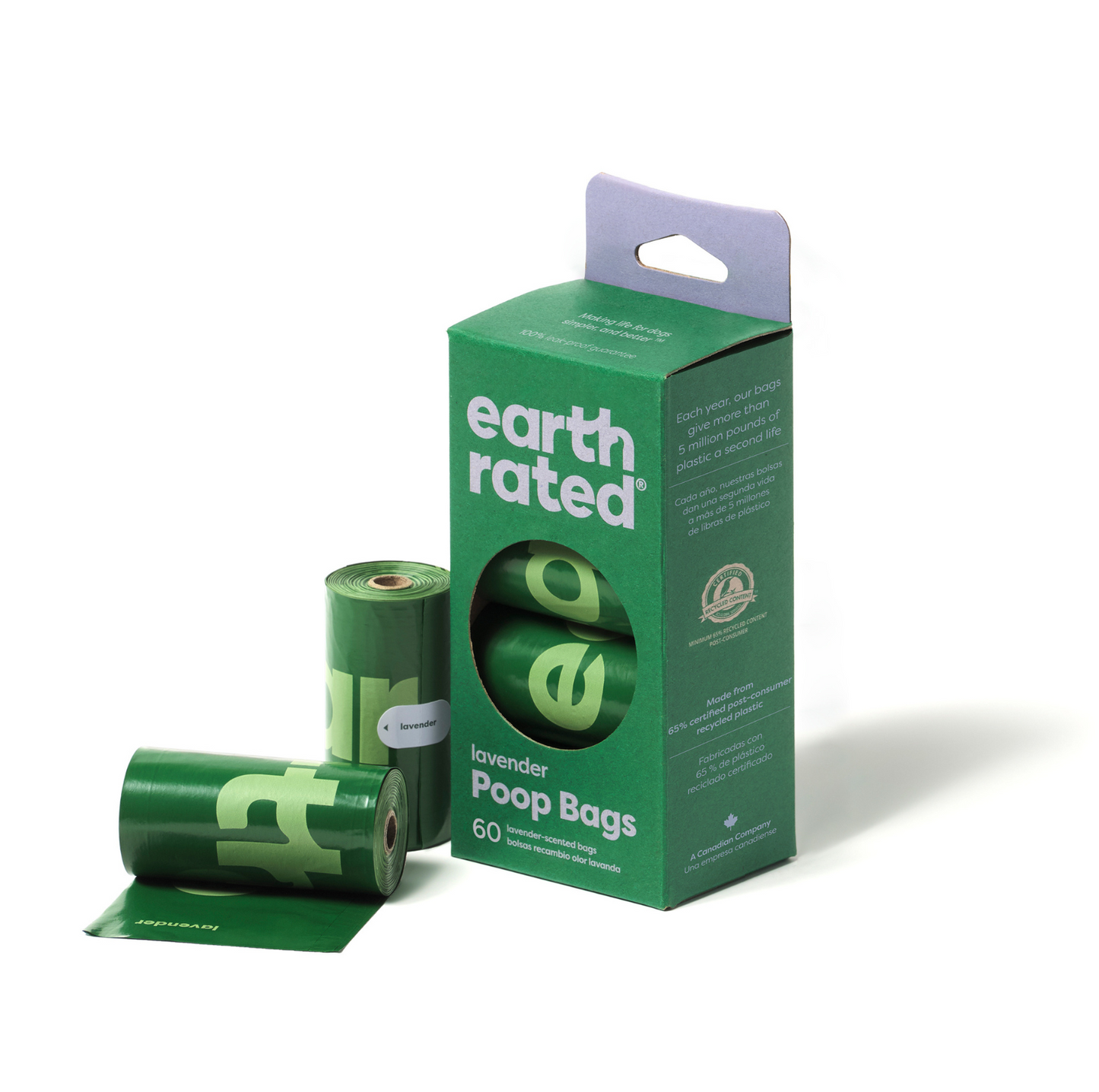 Earth Rated Dog Poo Bags Refill Rolls - {{product.type}} - PawPawUp