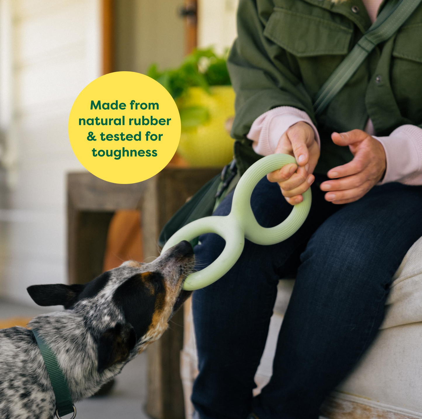 Earth Rated Dog Tug Toy - {{product.type}} - PawPawUp