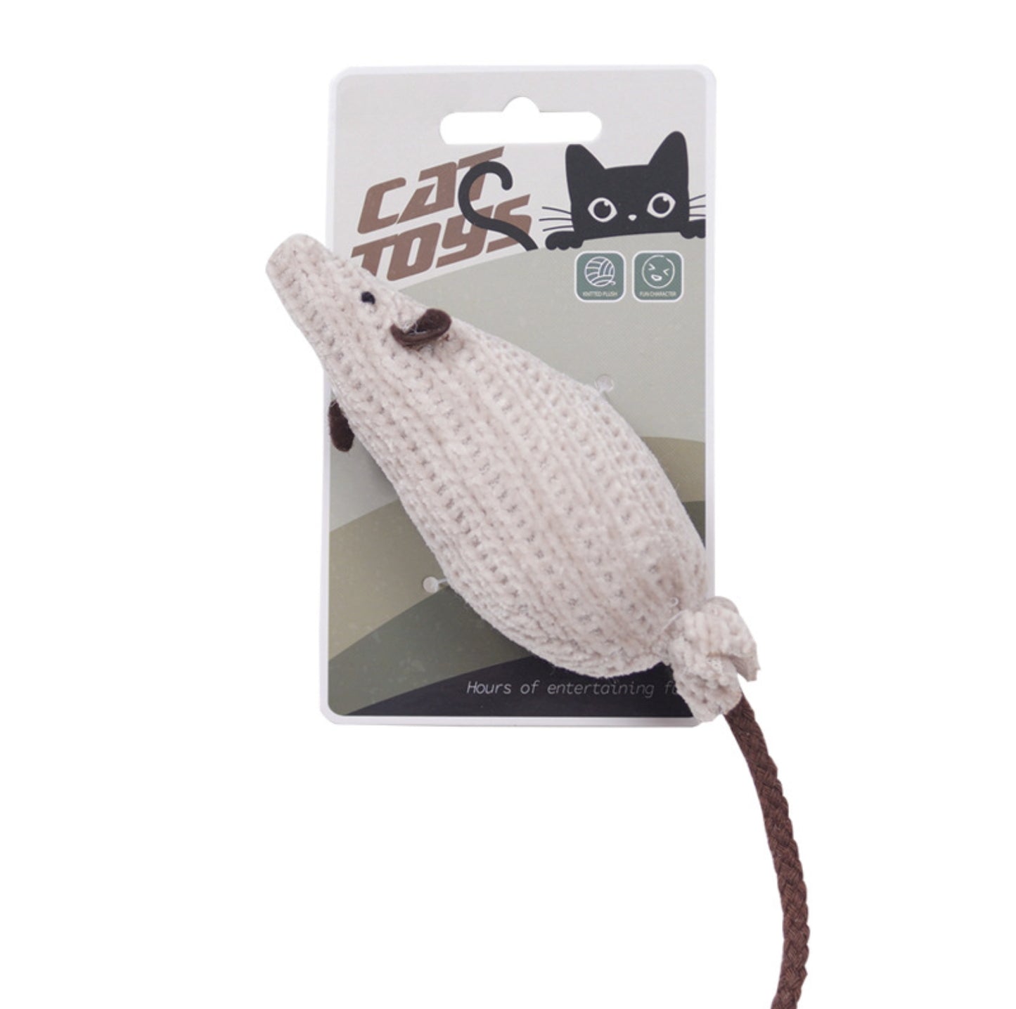 Eco-friendly Woven Yarn Catnip Toys - {{product.type}} - PawPawUp