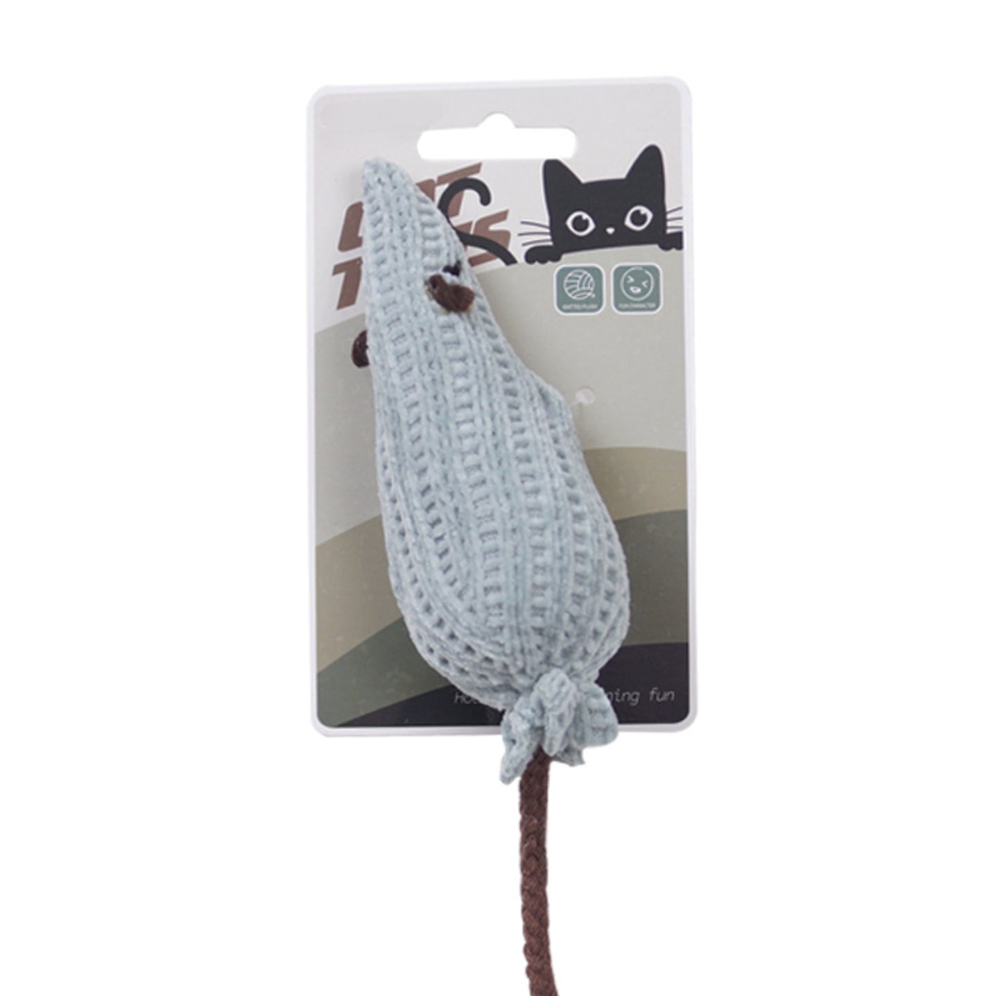 Eco-friendly Woven Yarn Catnip Toys - {{product.type}} - PawPawUp