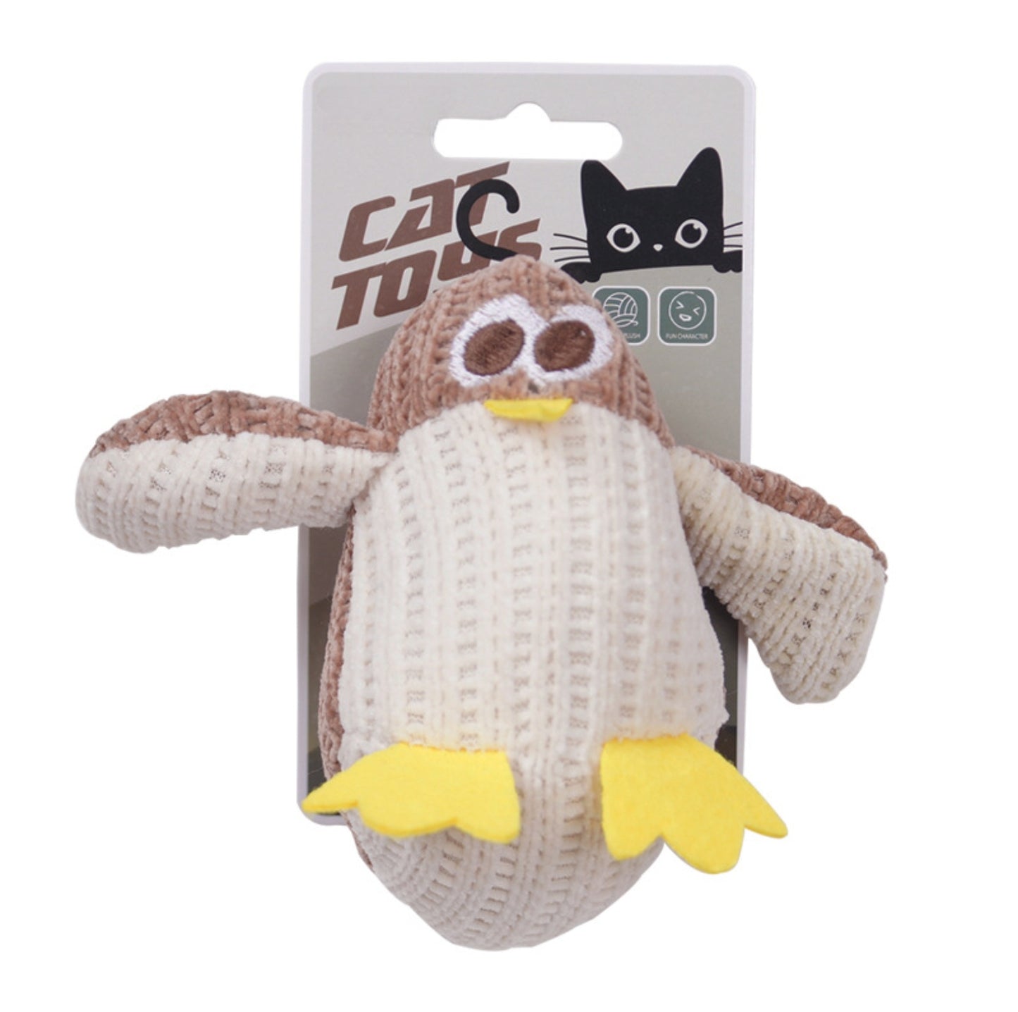 Eco-friendly Woven Yarn Catnip Toys - {{product.type}} - PawPawUp