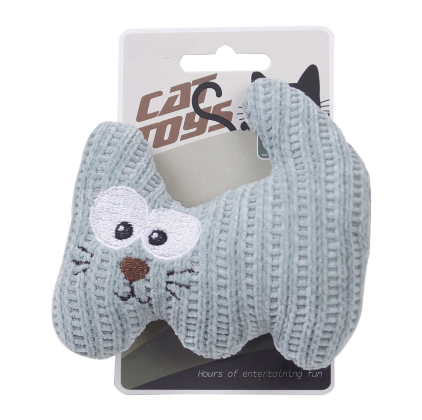 Eco-friendly Woven Yarn Catnip Toys - {{product.type}} - PawPawUp
