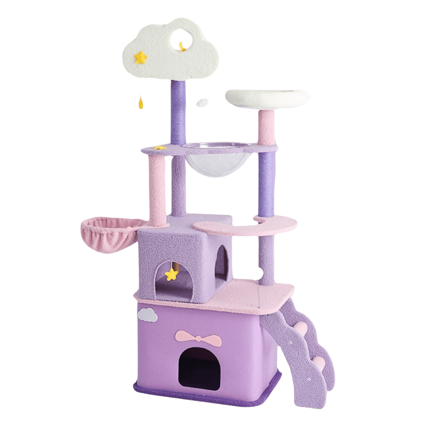 Fantasy Series - Galaxy Echo Super Large Cat Tree With Scratching Post (Height 170cm) - {{product.type}} - PawPawUp