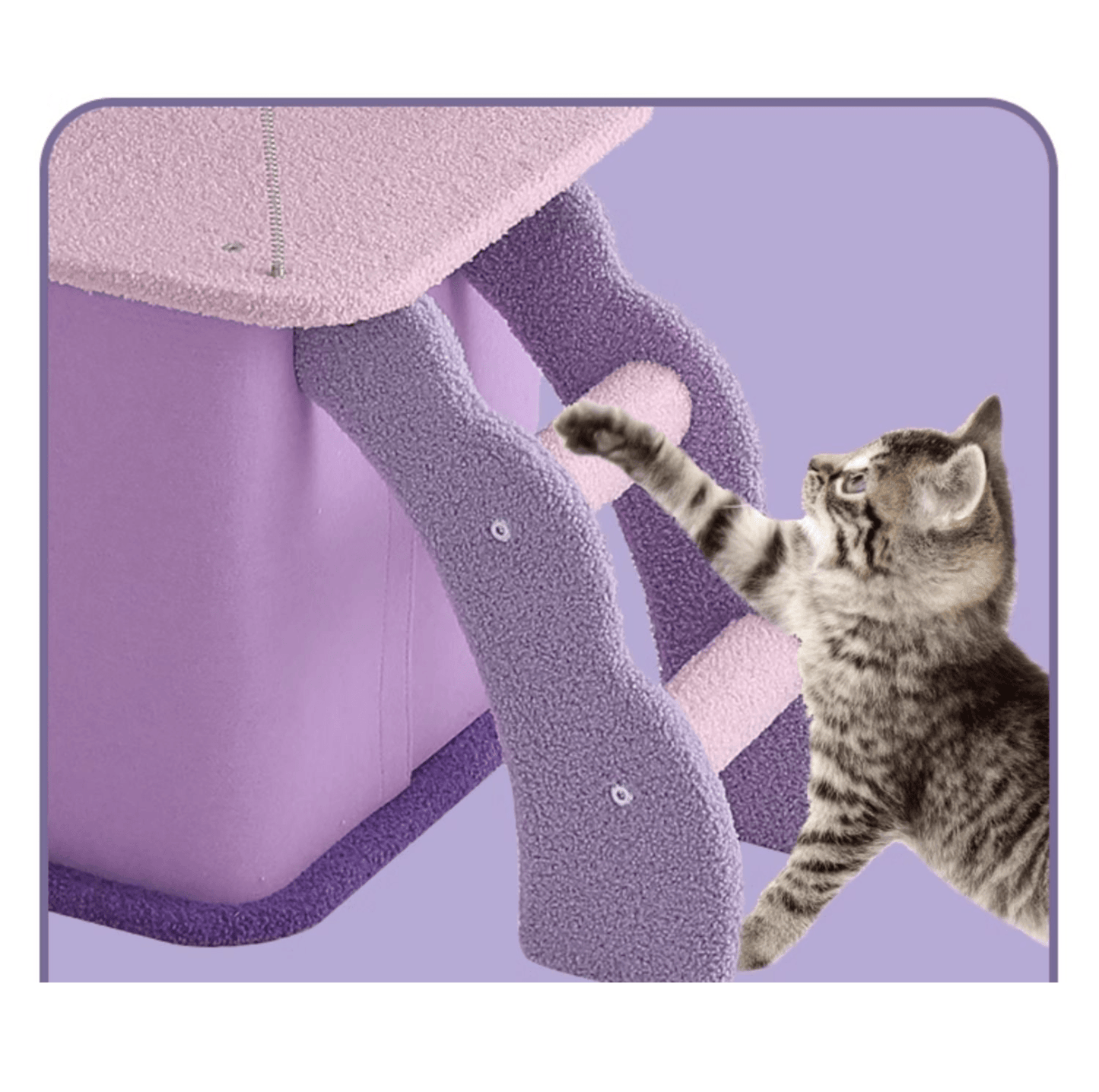 Fantasy Series - Galaxy Echo Super Large Cat Tree With Scratching Post (Height 170cm) - {{product.type}} - PawPawUp
