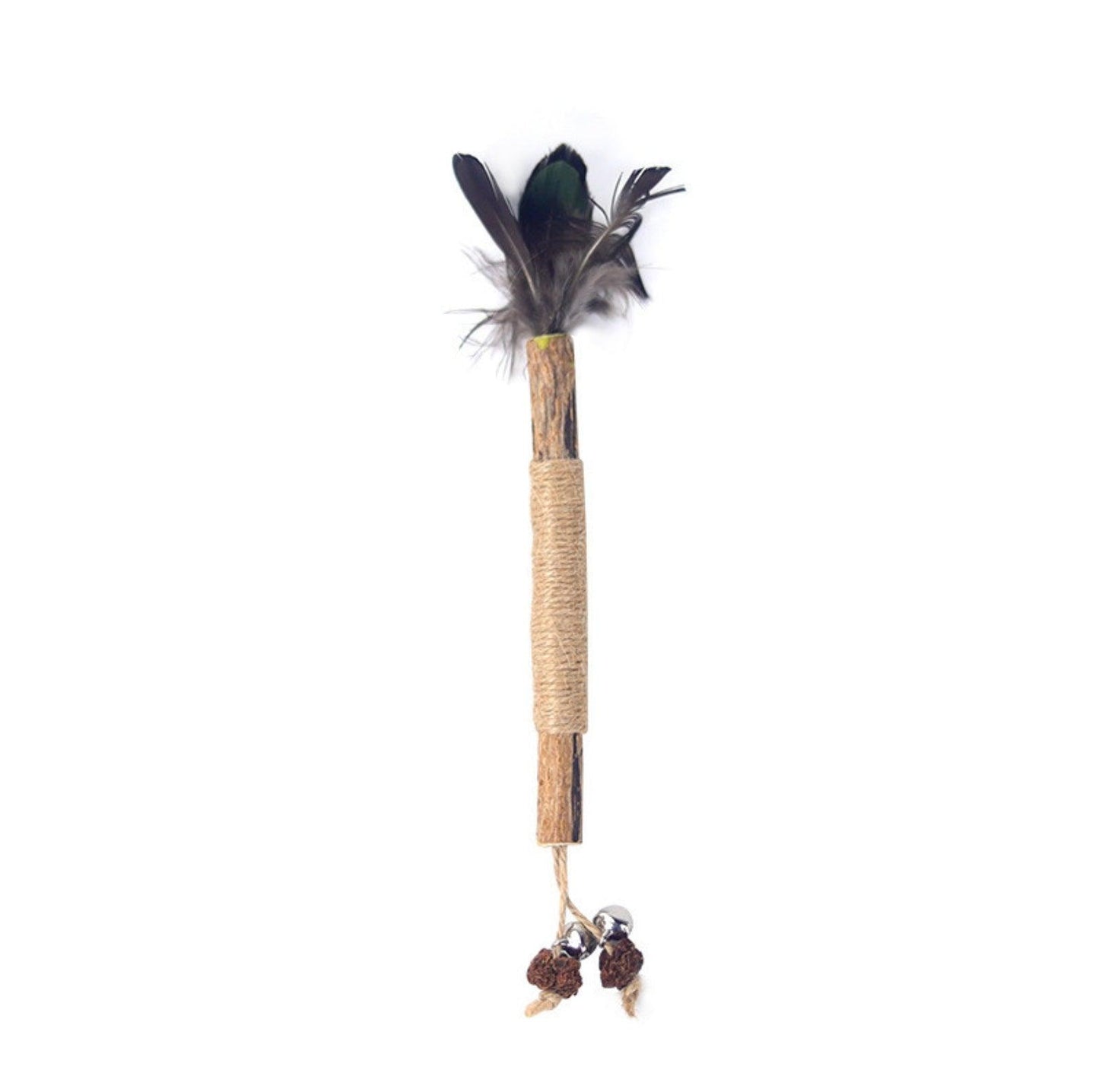 Feathered Catnip Stick Cat Toy - {{product.type}} - PawPawUp
