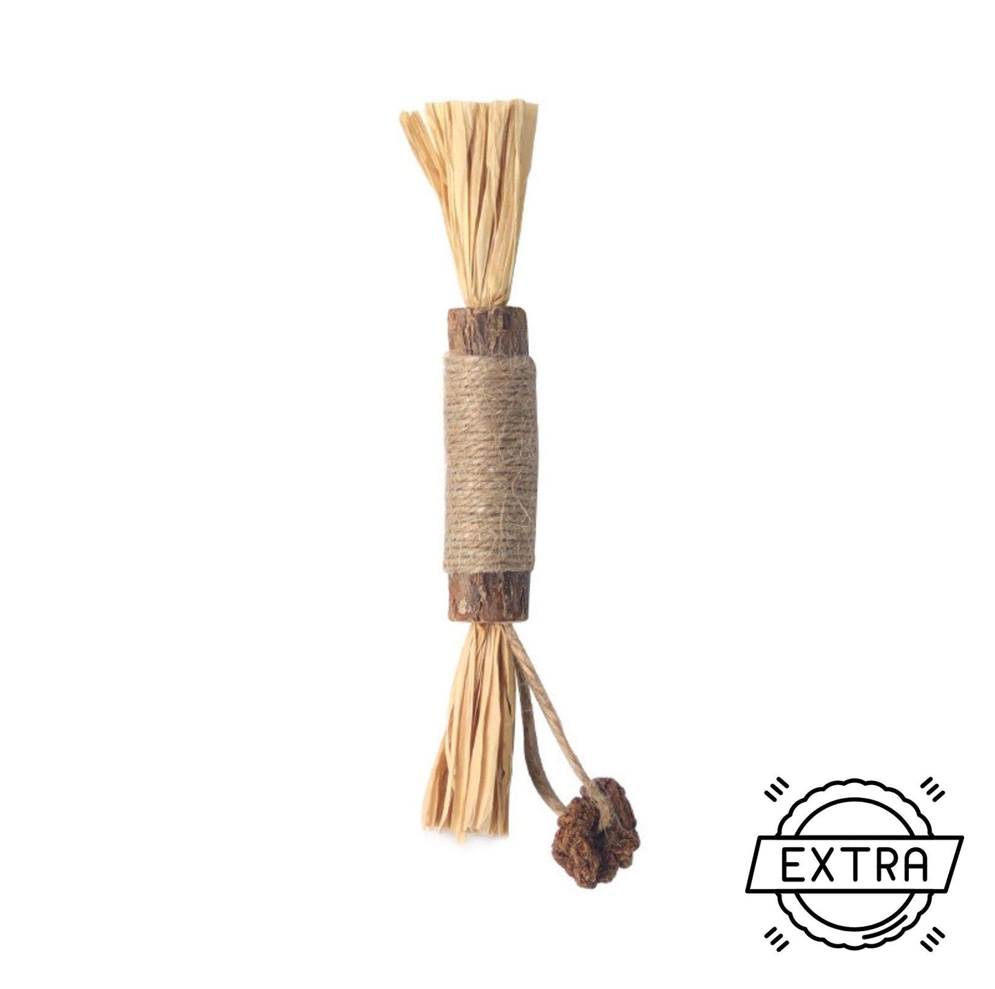 Feathered Catnip Stick Cat Toy - {{product.type}} - PawPawUp