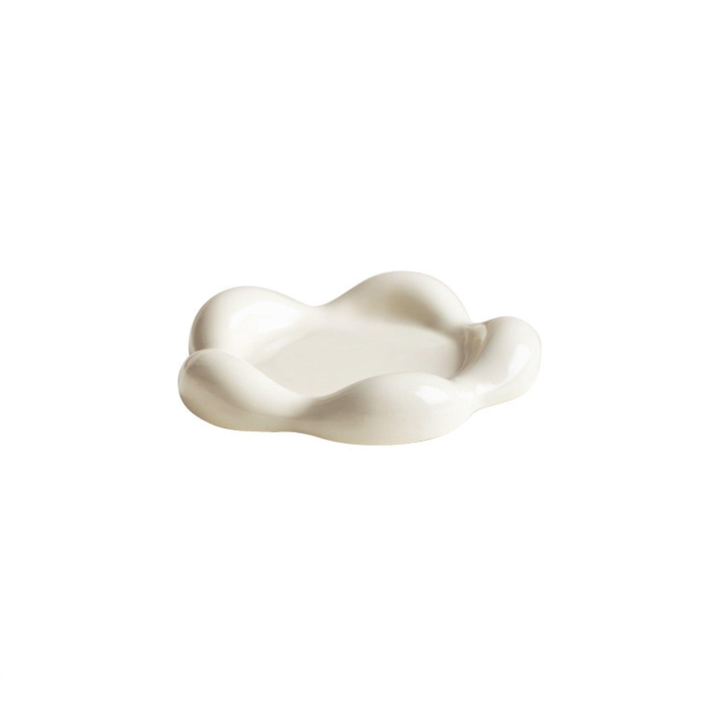 Flower-Shaped Ceramic Pet Food Plate Cat Bowl - {{product.type}} - PawPawUp