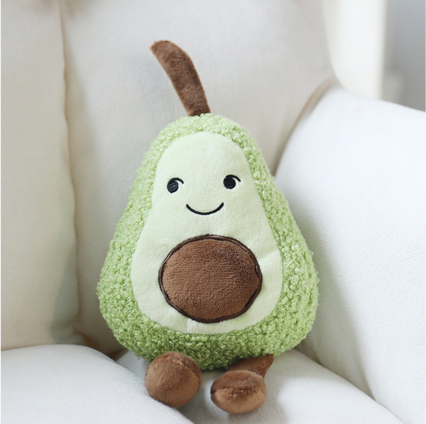 Fruit & Veggie Plush Pet Toy – With Crinkle Paper & Squeaker - {{product.type}} - PawPawUp