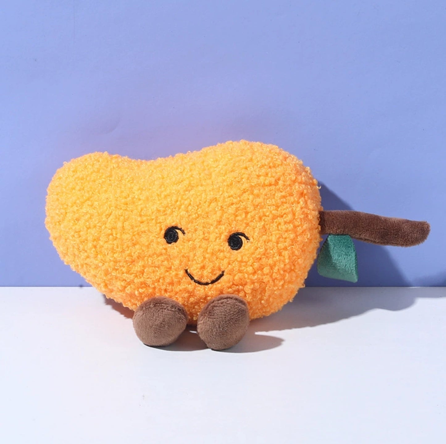 Fruit & Veggie Plush Pet Toy – With Crinkle Paper & Squeaker - {{product.type}} - PawPawUp