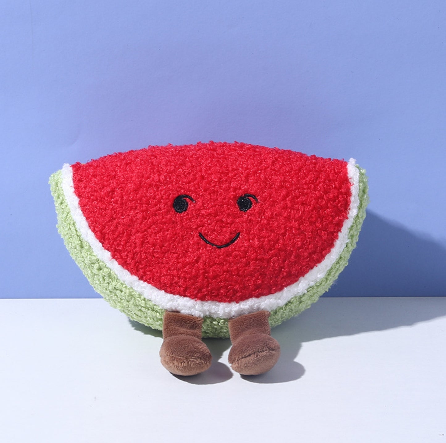 Fruit & Veggie Plush Pet Toy – With Crinkle Paper & Squeaker - {{product.type}} - PawPawUp