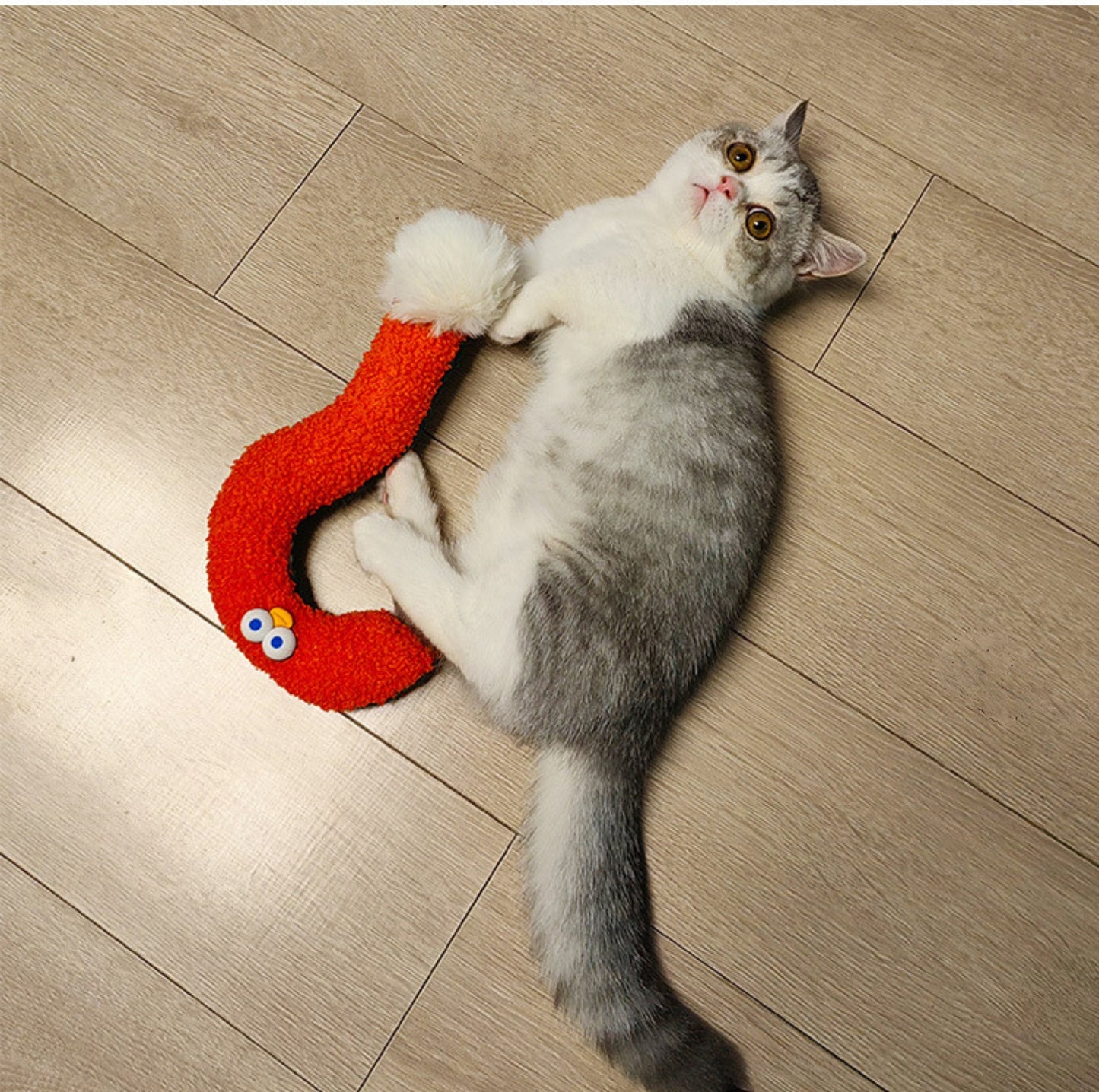 Funny Quirky Punctuation Marks Plush Cat Toy - {{product.type}} - PawPawUp