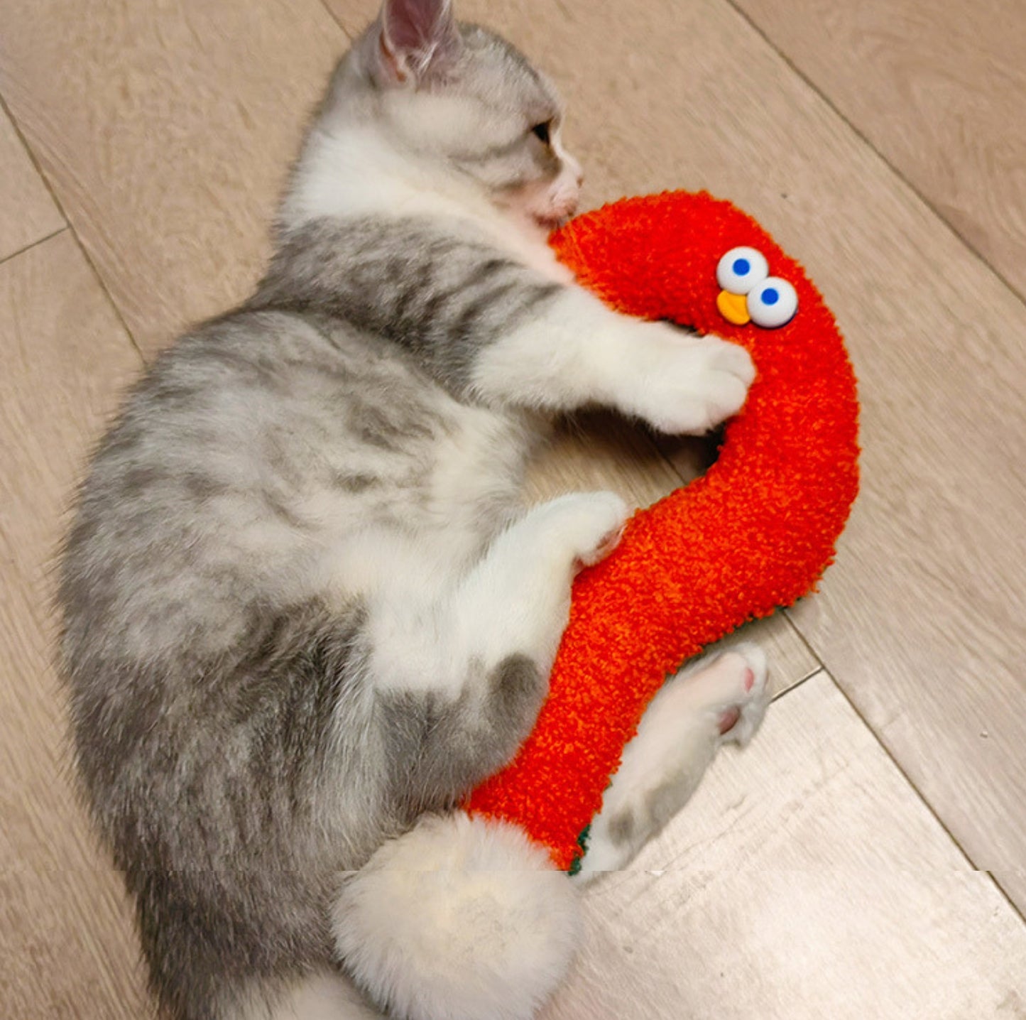 Funny Quirky Punctuation Marks Plush Cat Toy - {{product.type}} - PawPawUp