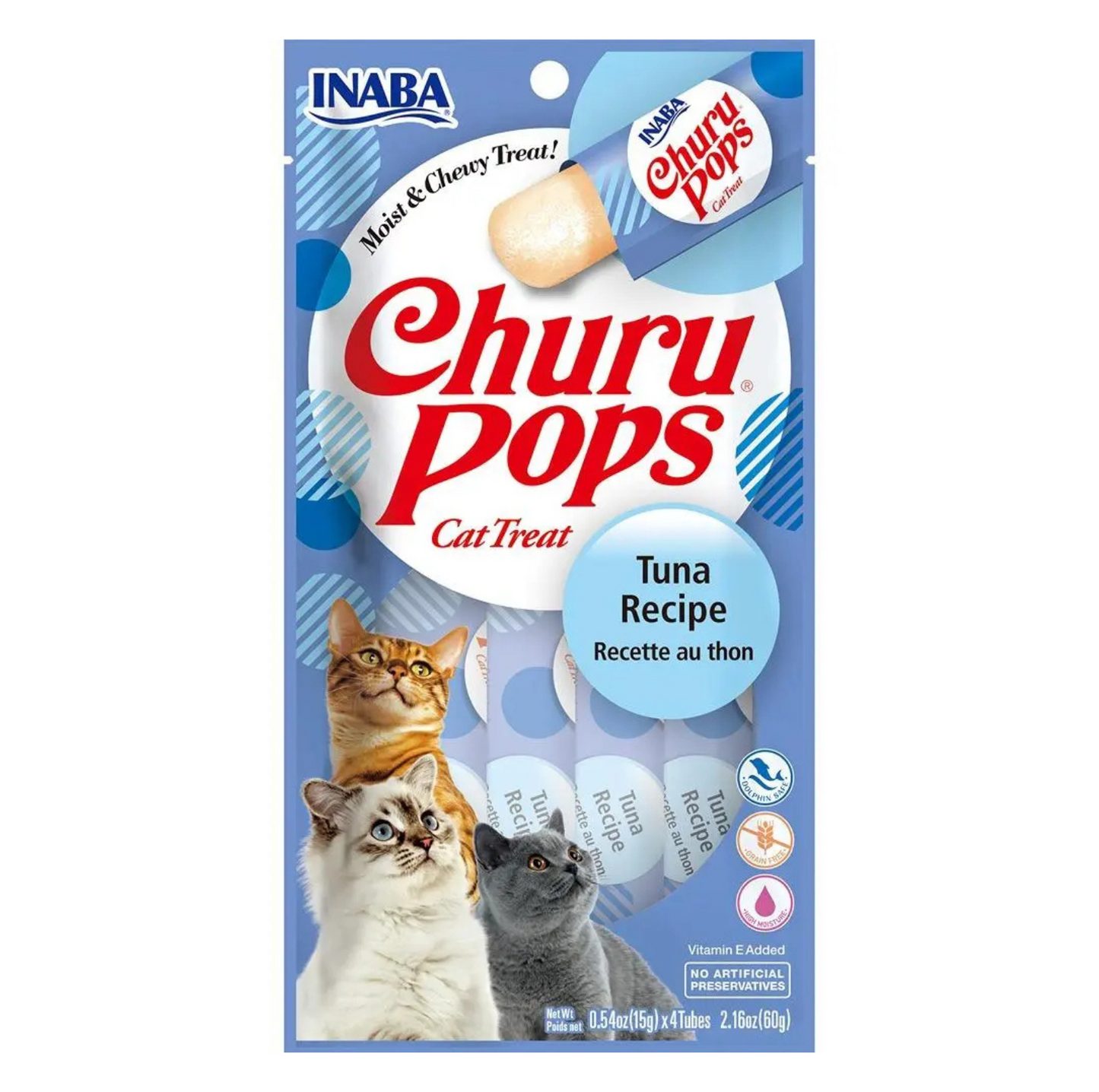 INABA Cat Churu Pops Cat Chewy Treats (60g) - {{product.type}} - PawPawUp