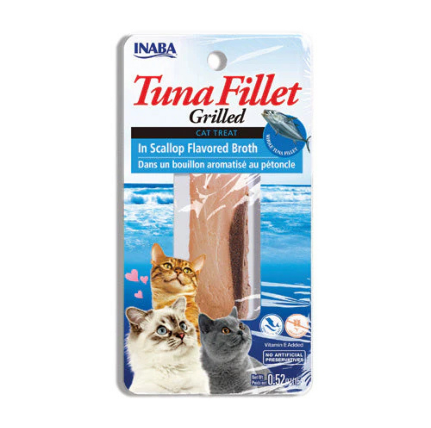 INABA Cat Grilled Tuna Fillet 15G - {{product.type}} - PawPawUp