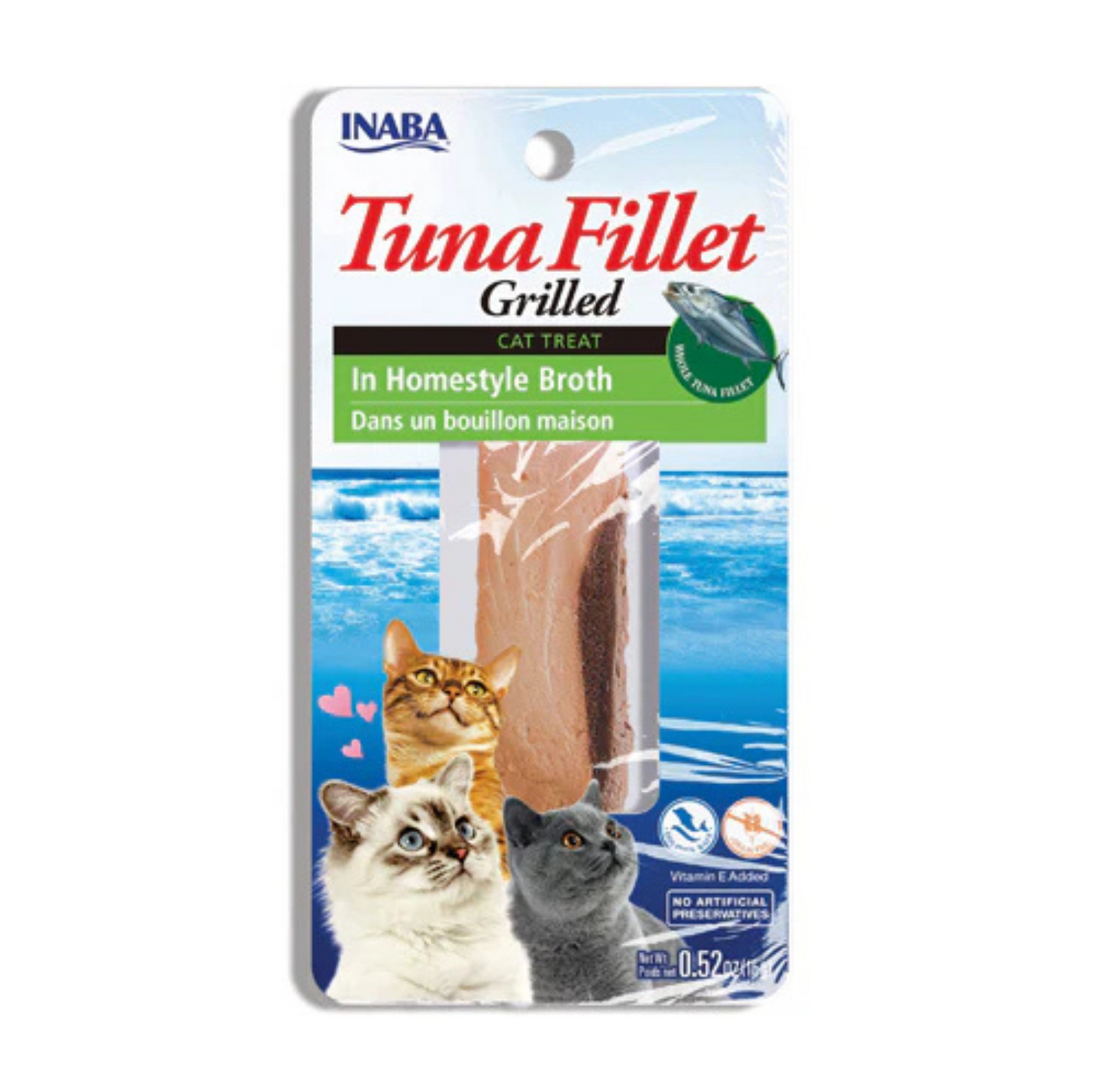 INABA Cat Grilled Tuna Fillet 15G - {{product.type}} - PawPawUp