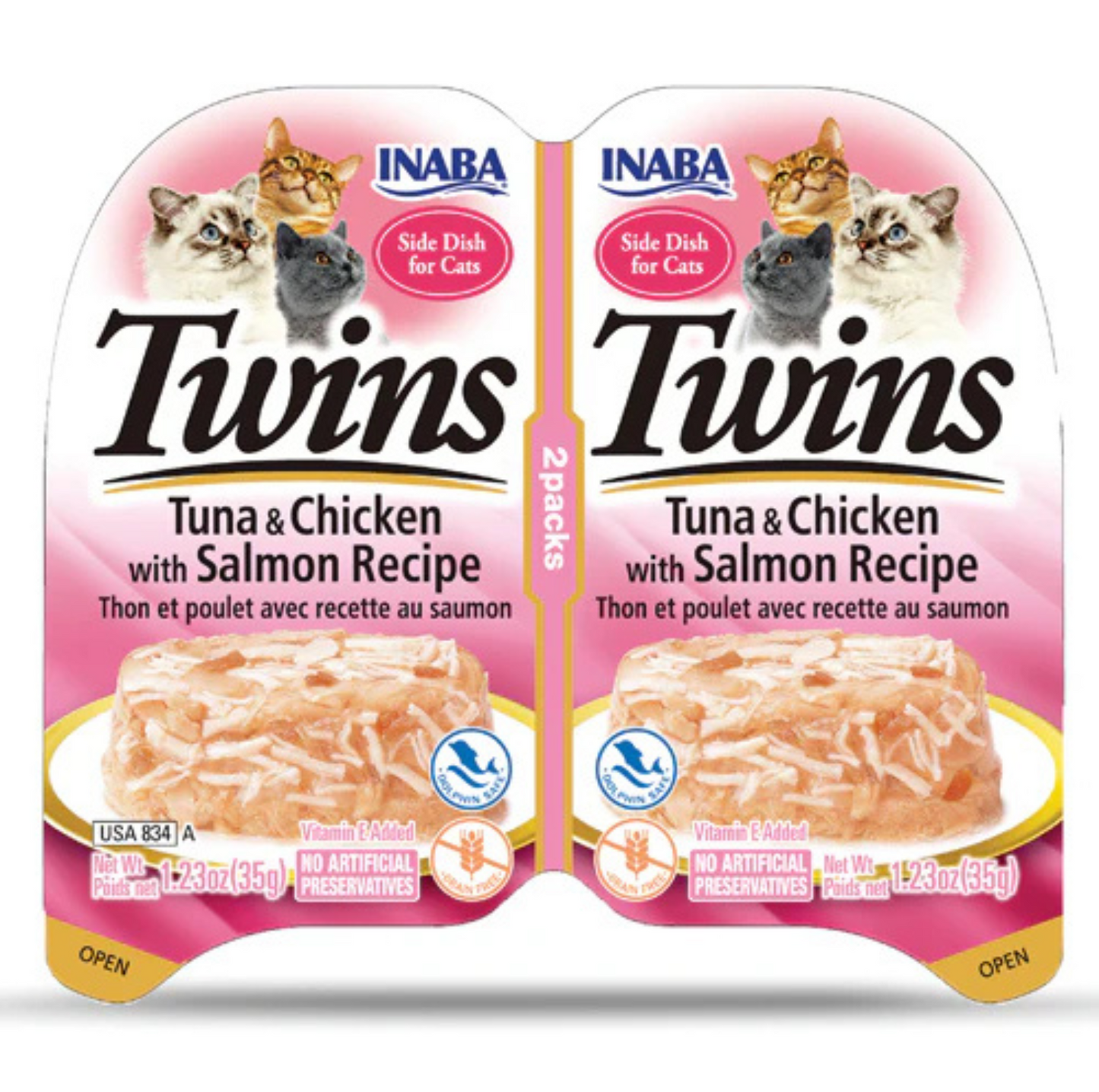 INABA Cat Twins Chicken Recipe 70G - {{product.type}} - PawPawUp