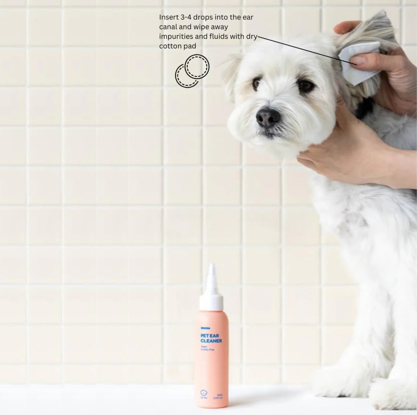 INOOM Pet Ear Cleaner - Vegan, Cruelty-Free - {{product.type}} - PawPawUp