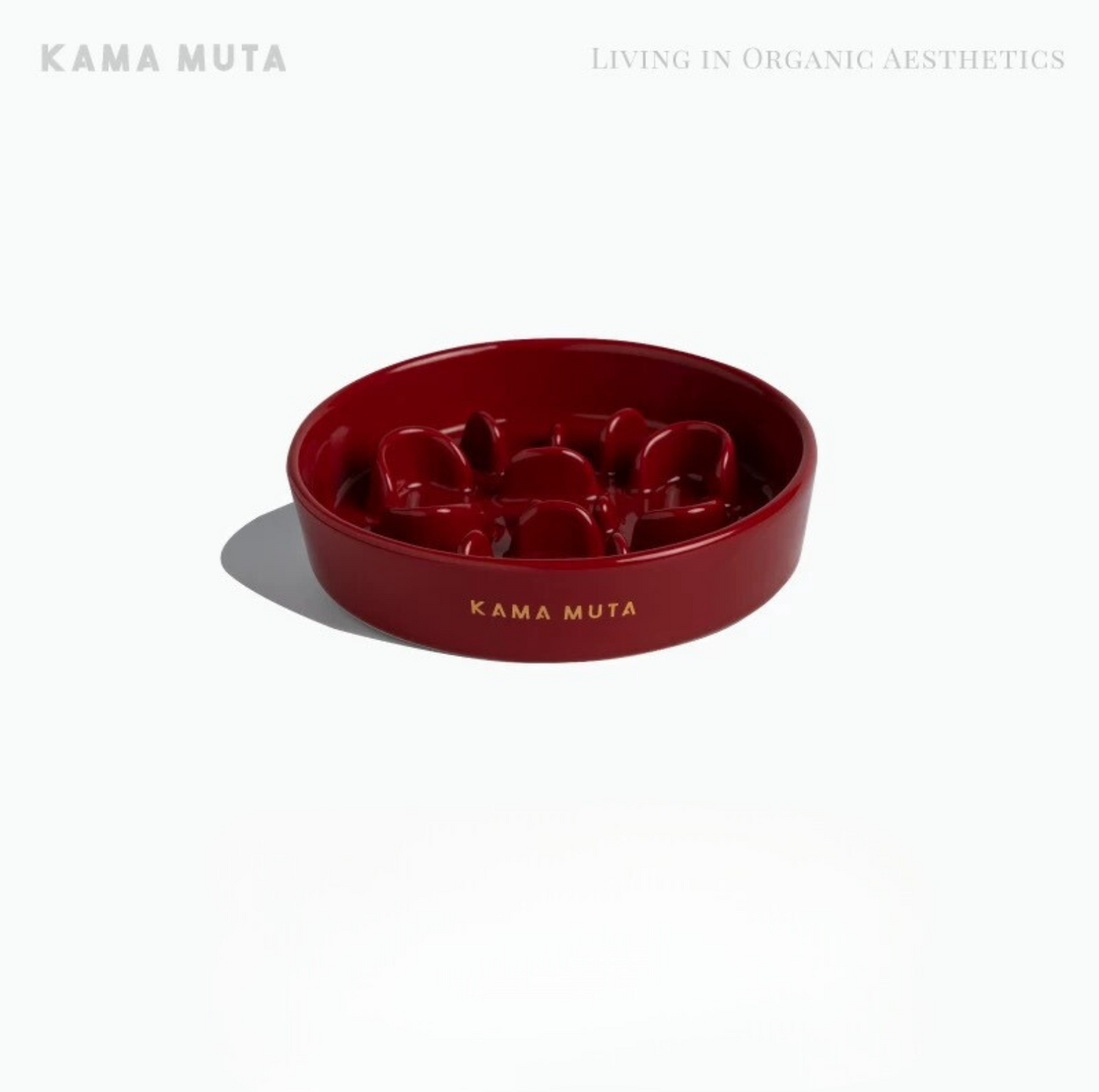 KAMA MUTA Ceramic Slow Feeder Bowl - {{product.type}} - PawPawUp