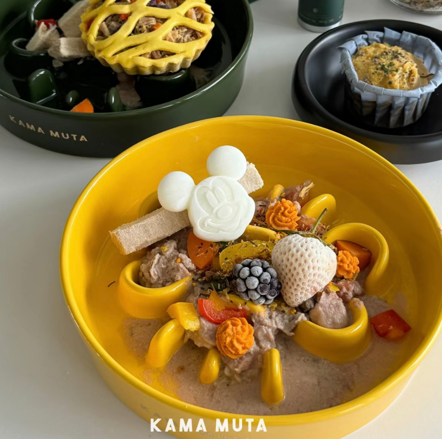 KAMA MUTA Ceramic Slow Feeder Bowl - {{product.type}} - PawPawUp