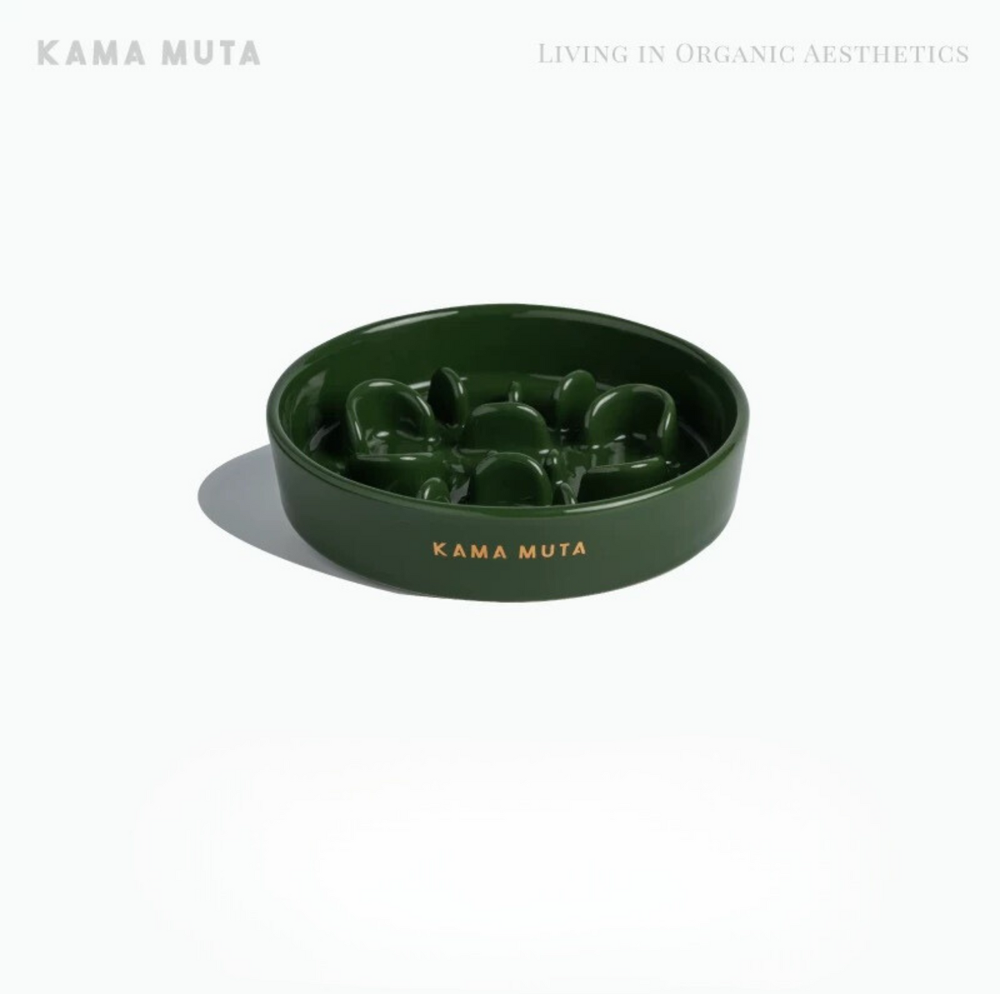 KAMA MUTA Ceramic Slow Feeder Bowl - {{product.type}} - PawPawUp