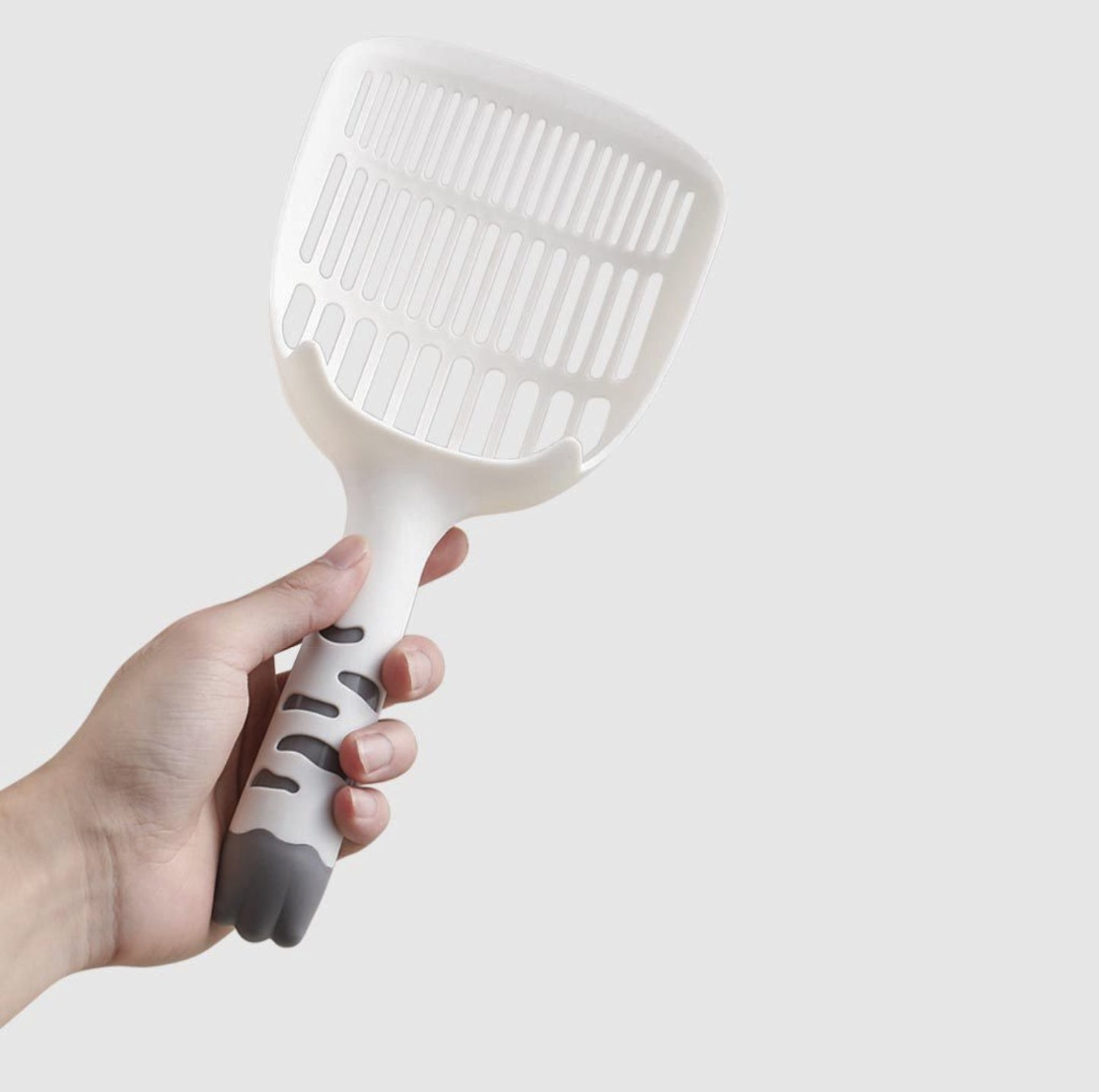 Large Long-Handled Cat Litter Scoop with Multi-Size Mesh - {{product.type}} - PawPawUp