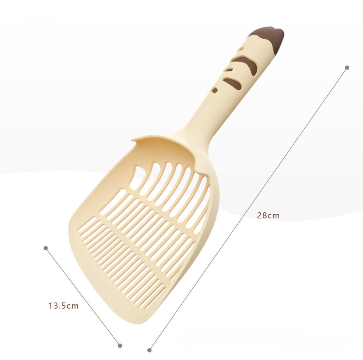 Large Long-Handled Cat Litter Scoop with Multi-Size Mesh - {{product.type}} - PawPawUp