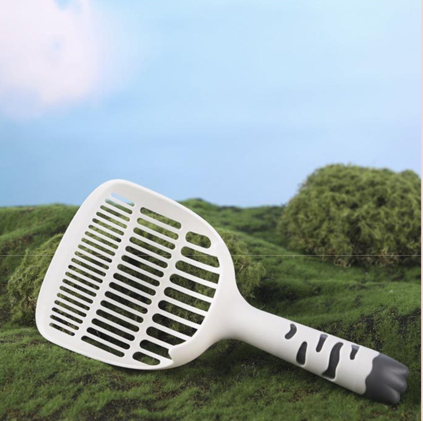 Large Long-Handled Cat Litter Scoop with Multi-Size Mesh - {{product.type}} - PawPawUp