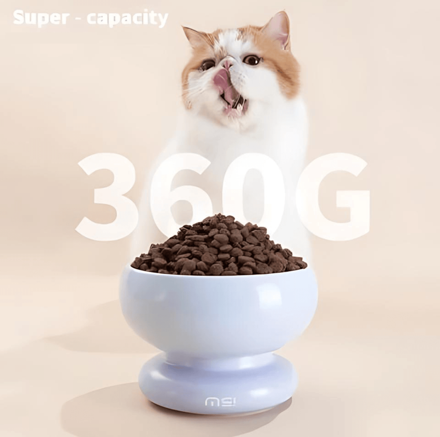 Makesure CALORIE Pet Bowl - Cat and Small Dog Bowl - {{product.type}} - PawPawUp