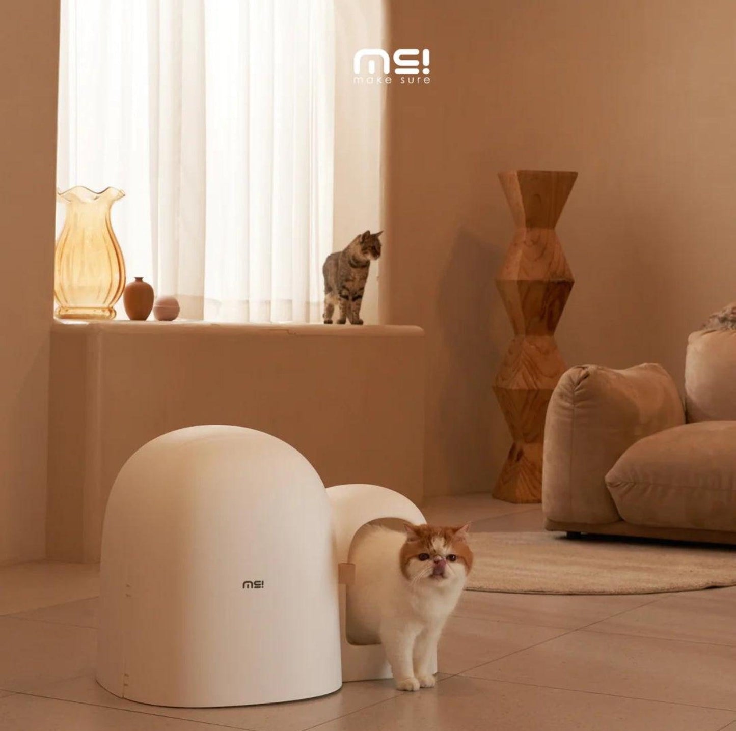 Makesure Cat Litter Box MAX - {{product.type}} - PawPawUp