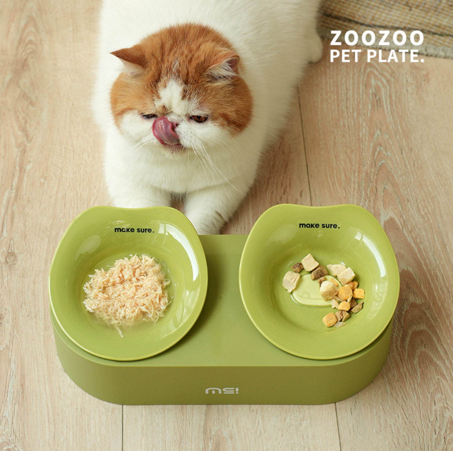 Makesure ZooZoo Pet Feeding Plate - {{product.type}} - PawPawUp