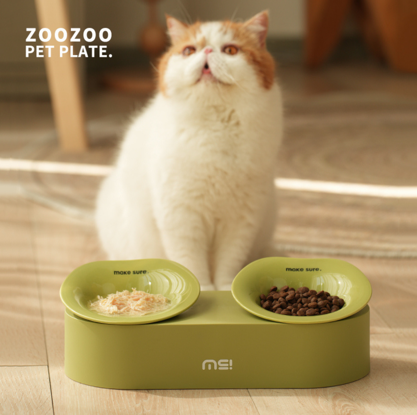 Makesure ZooZoo Pet Feeding Plate - {{product.type}} - PawPawUp