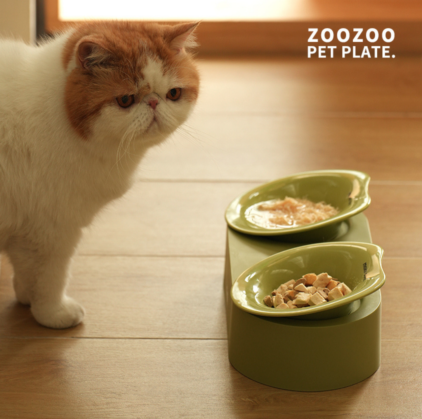 Makesure ZooZoo Pet Feeding Plate - {{product.type}} - PawPawUp