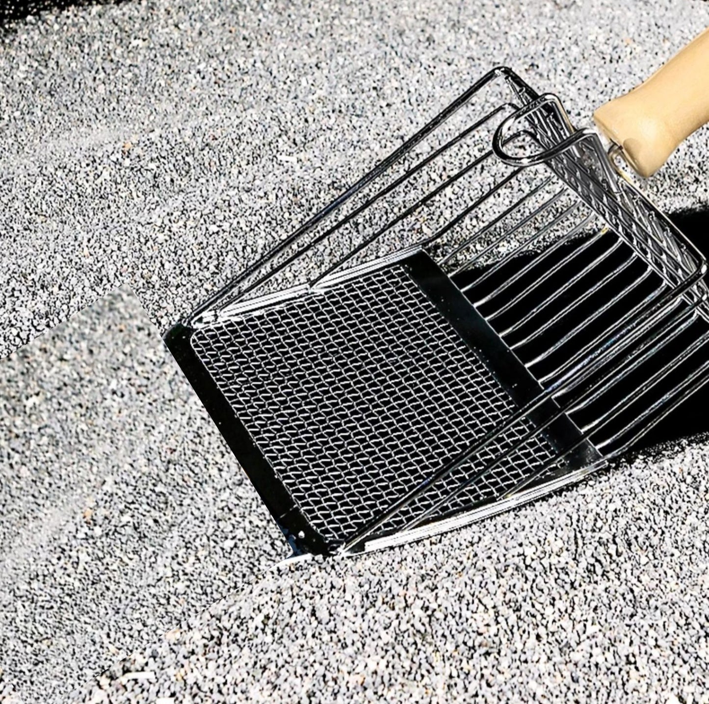 Metal Cat Litter Scoop with Extended Handle - Perfect for PawPuff Ultra Clumping Litter - {{product.type}} - PawPawUp