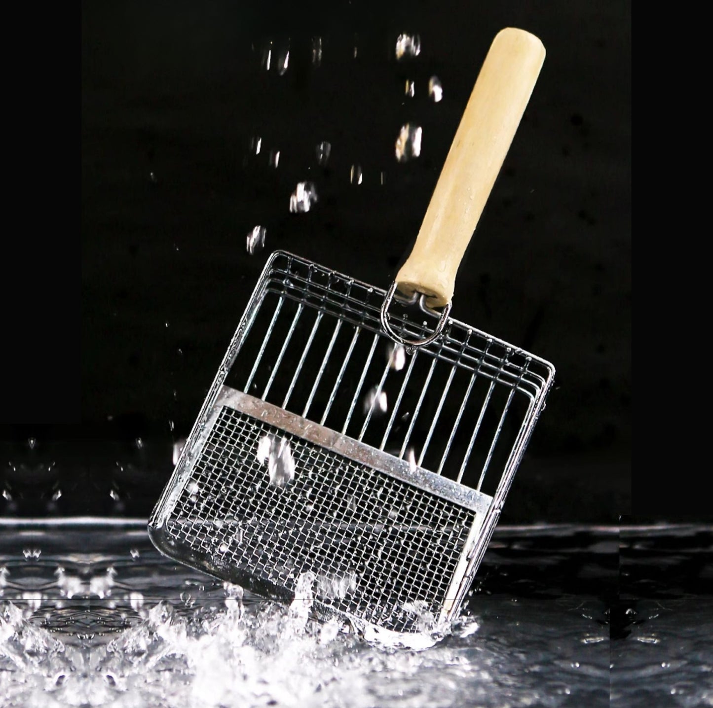 Metal Cat Litter Scoop with Extended Handle - Perfect for PawPuff Ultra Clumping Litter - {{product.type}} - PawPawUp