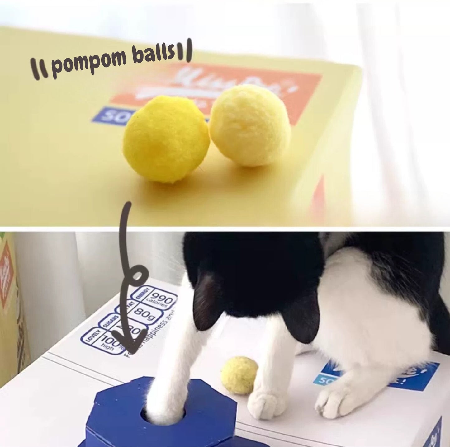 Misspet Soy Milk Box Cat Scratcher - {{product.type}} - PawPawUp