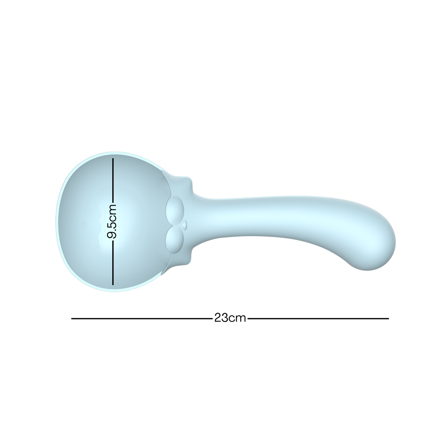 Multifunctional Pet Food Scoop with Bag Clip- Cute Cat Tail Design - {{product.type}} - PawPawUp