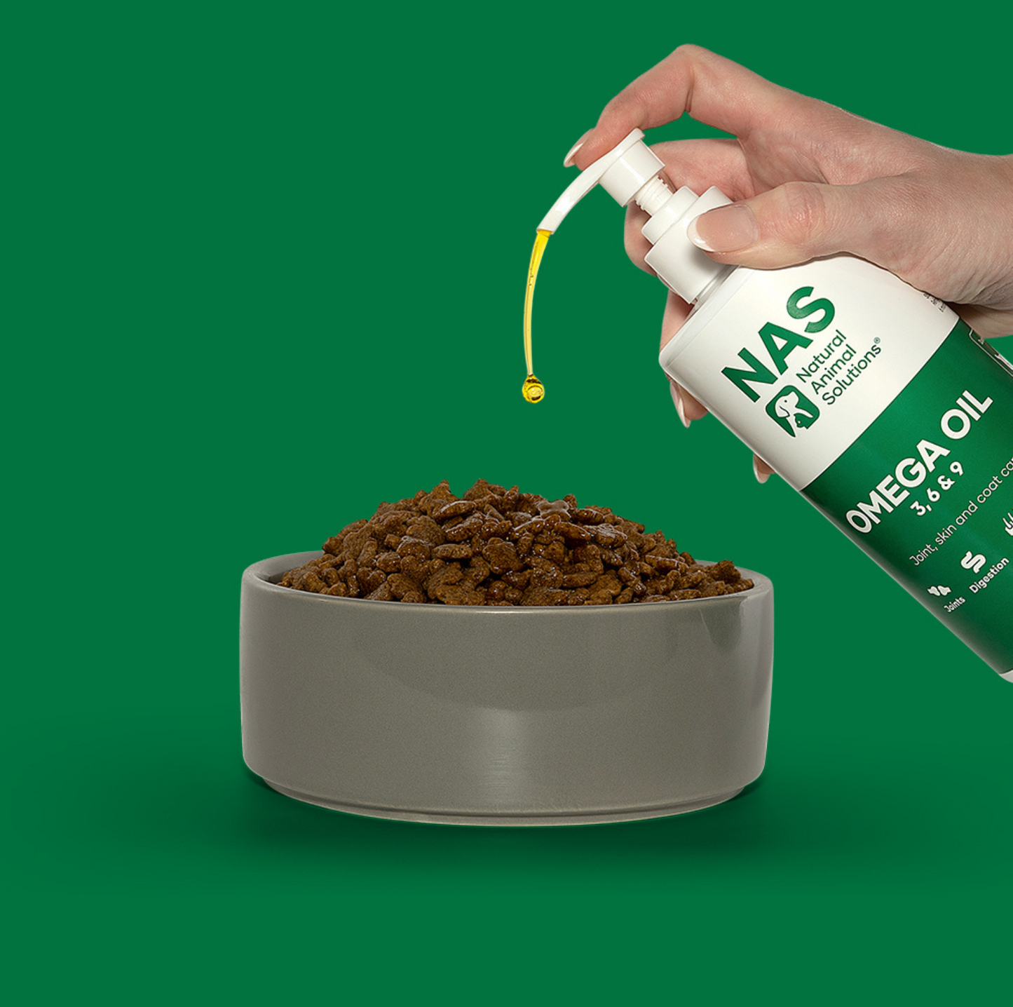 NAS 3,6,9 Omega Bespoke formulation Cat Oil-200ml - {{product.type}} - PawPawUp