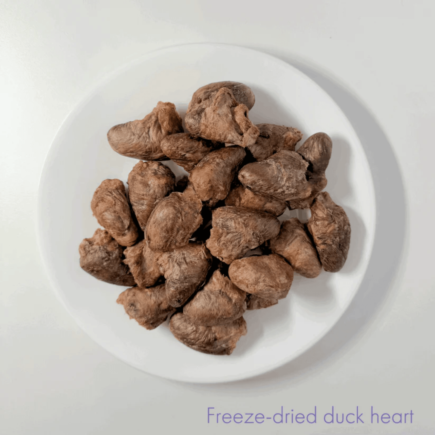 Pawcket Freeze-Dried Raw Duck Heart Treat - {{product.type}} - PawPawUp