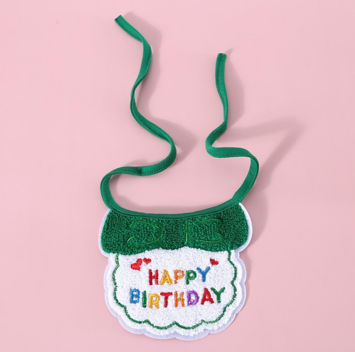 Pet Birthday Ensemble - Embroidered Accessory with Bowtie - {{product.type}} - PawPawUp