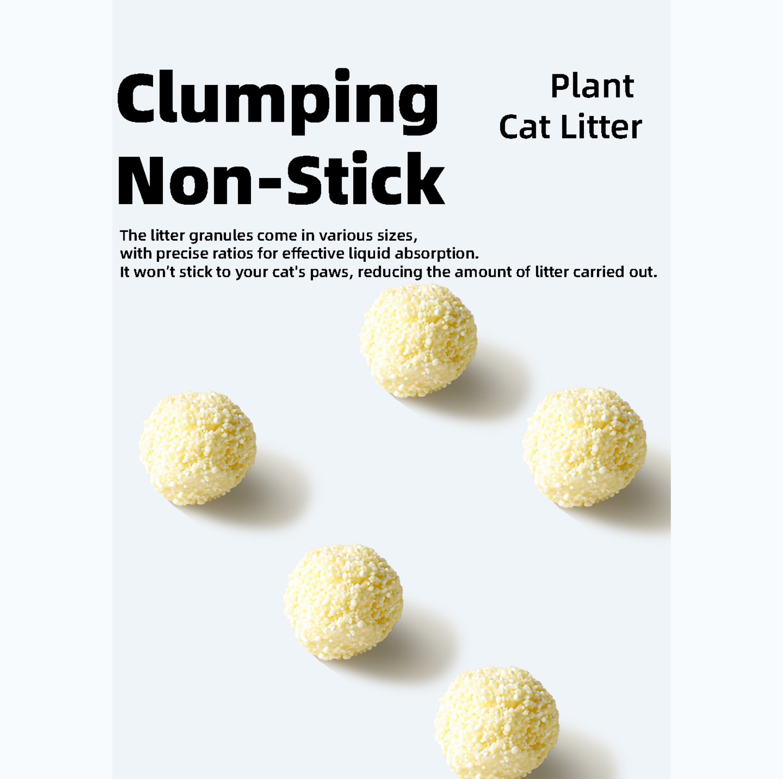 Pet Show PawPuff 100% Natural Plant-Based Cat Litter - Corn & Cassava, 5kg - {{product.type}} - PawPawUp