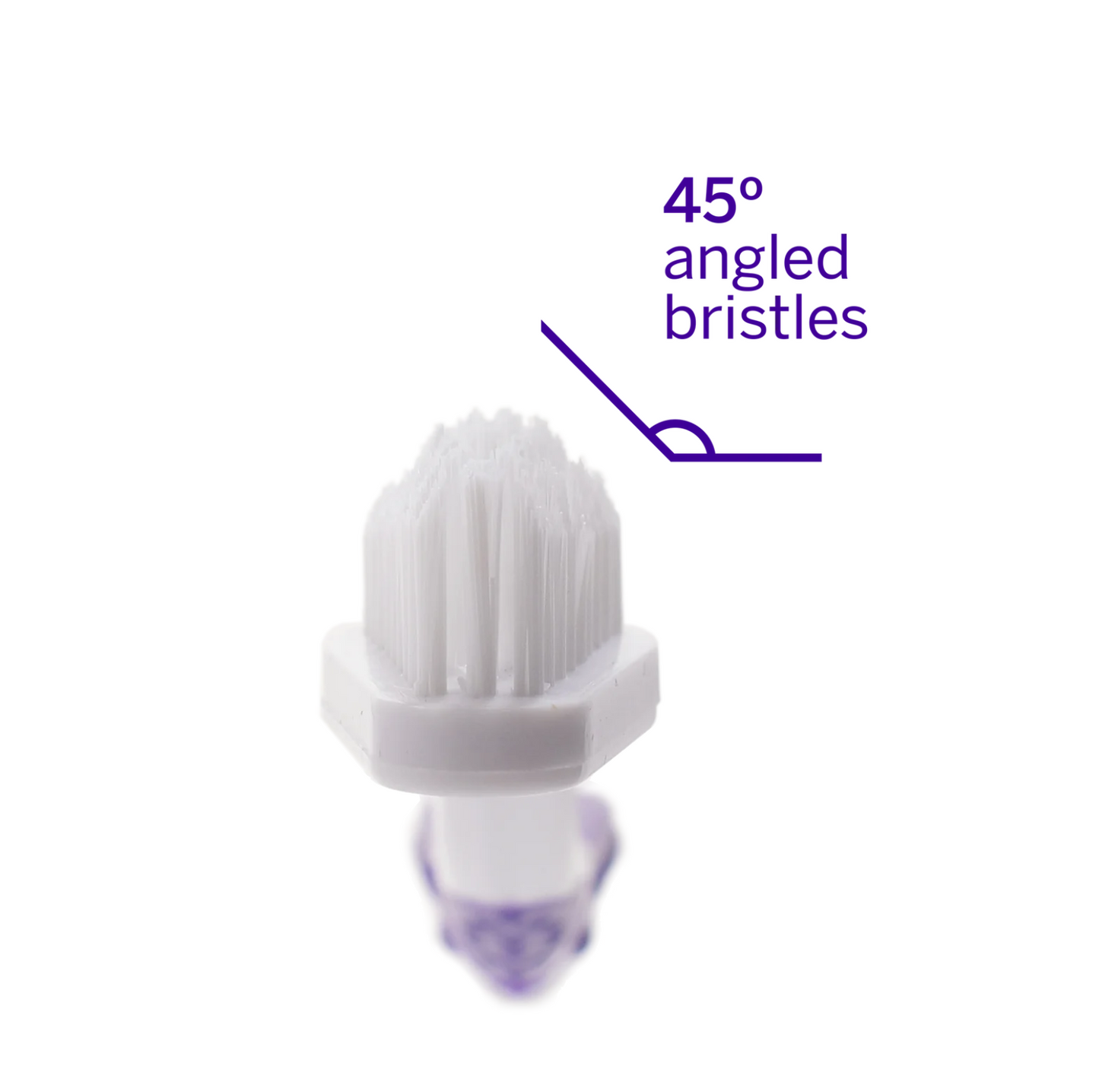 PETSMILE Professional Pet Toothbrush - Patented 45° Dual-Ended Brush Head - {{product.type}} - PawPawUp
