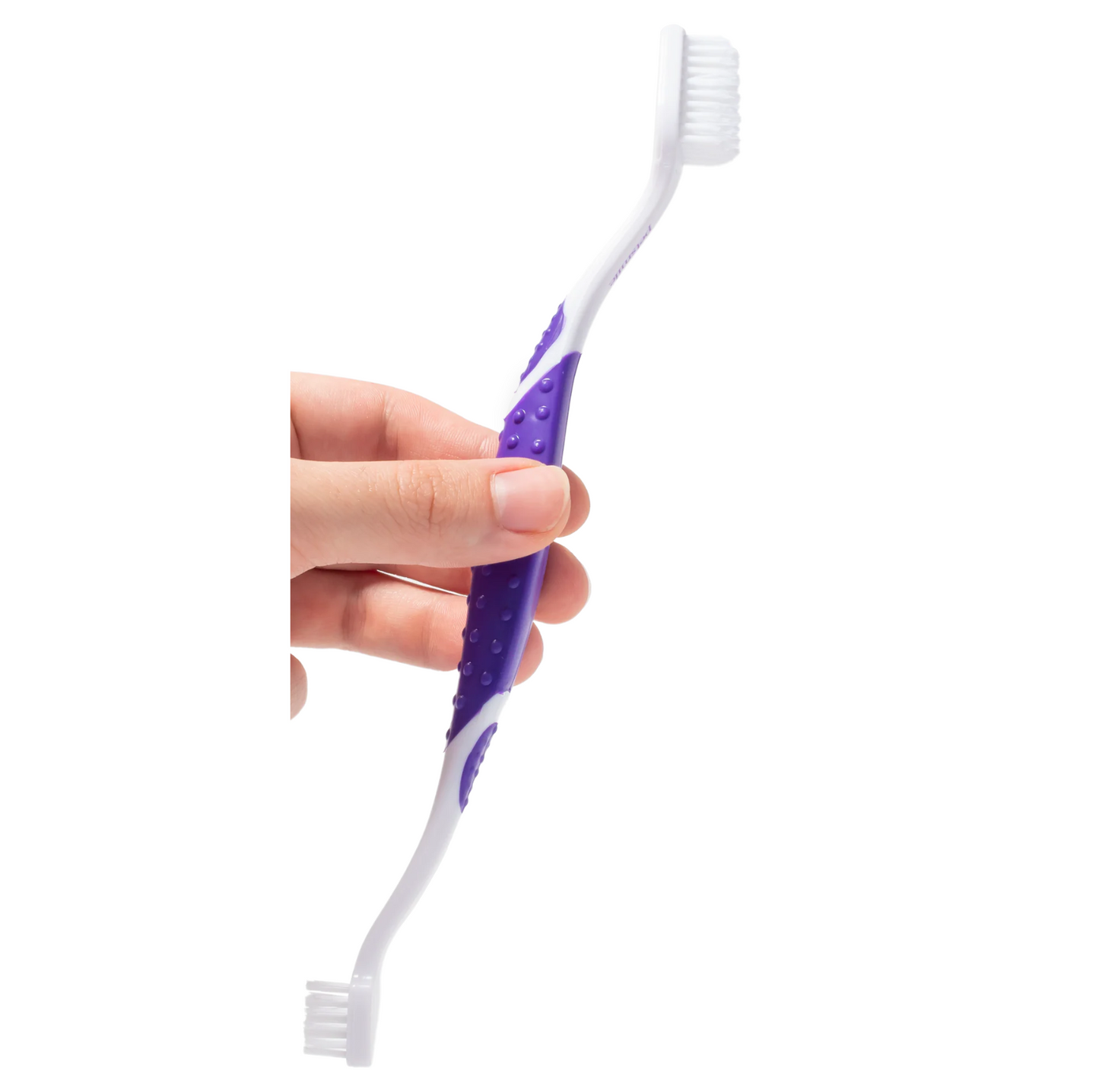 PETSMILE Professional Pet Toothbrush - Patented 45° Dual-Ended Brush Head - {{product.type}} - PawPawUp