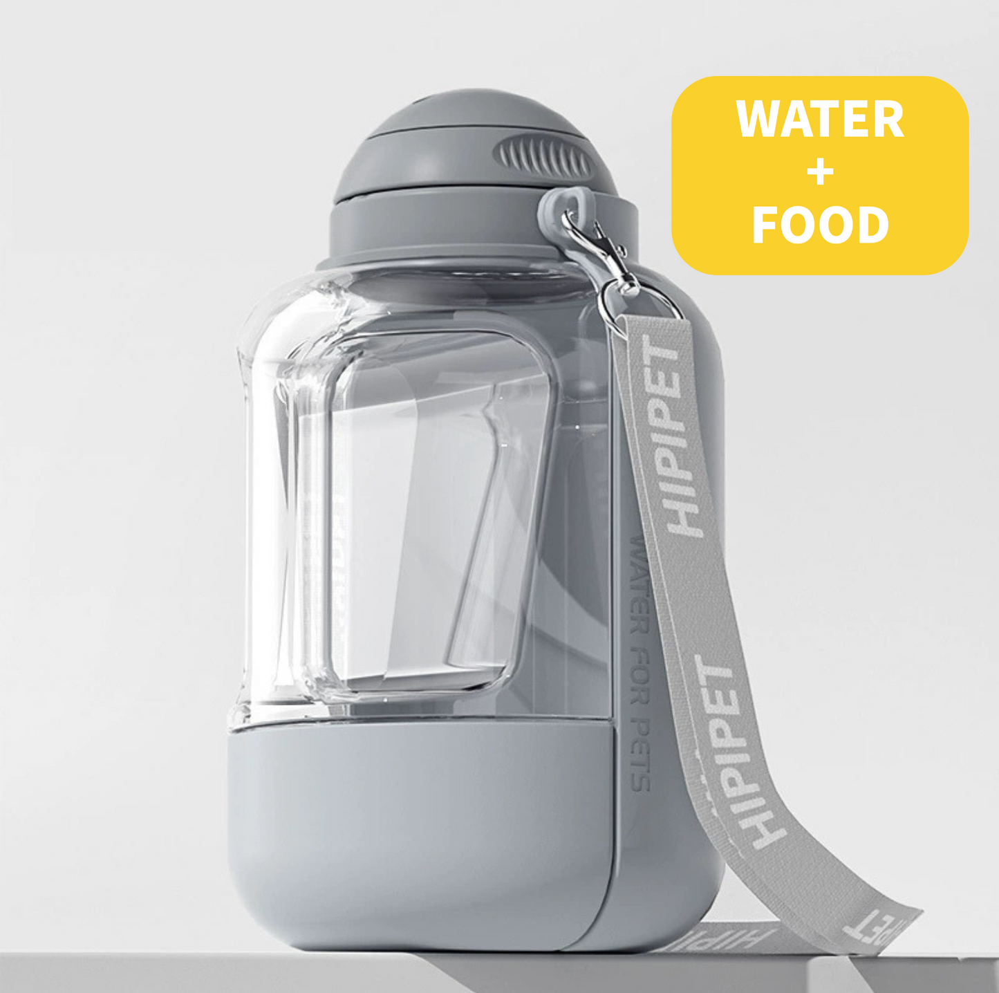 Portable Pet Water & Food Bottle – Large Capacity Travel Companion - {{product.type}} - PawPawUp