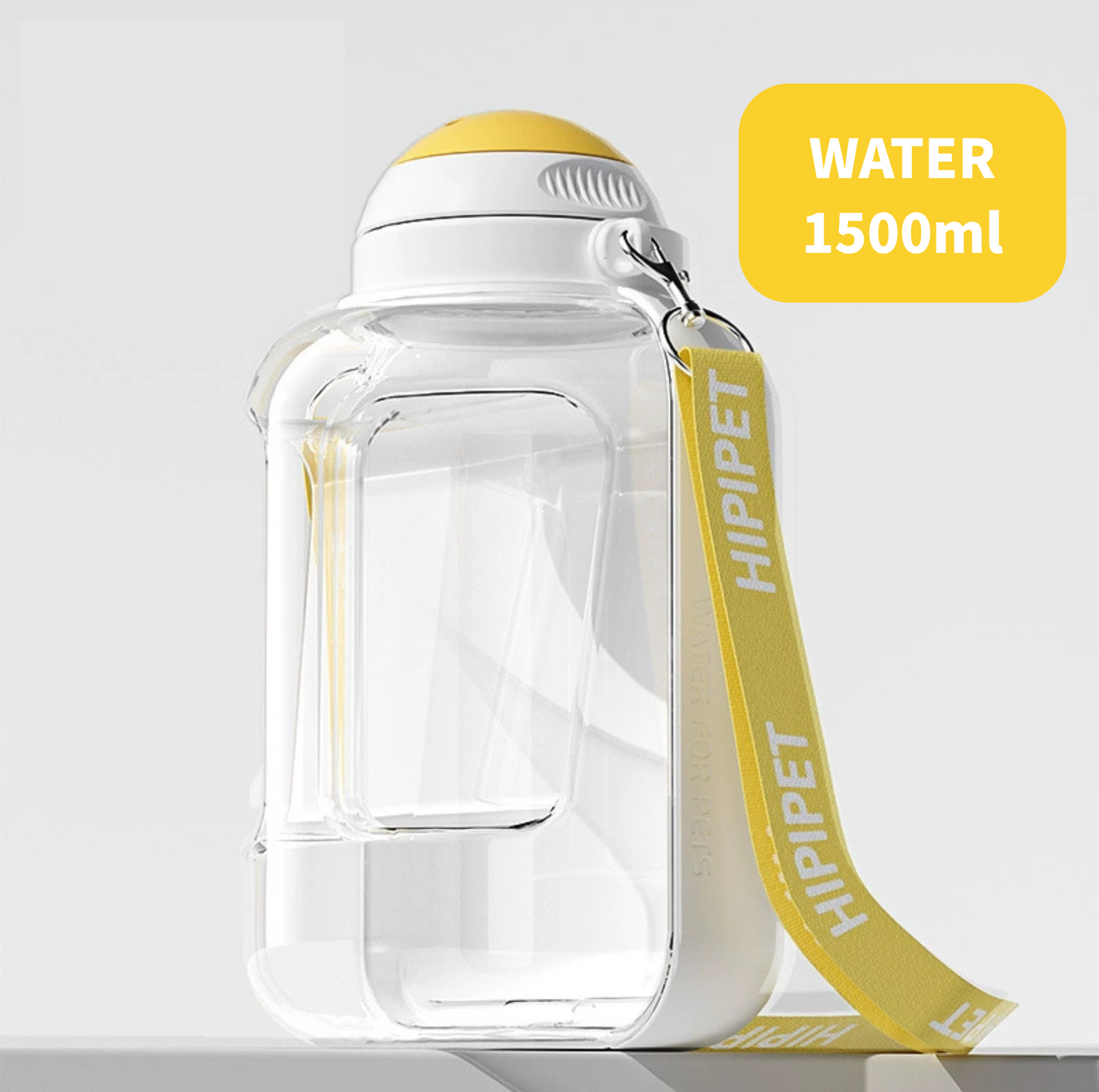 Portable Pet Water & Food Bottle – Large Capacity Travel Companion - {{product.type}} - PawPawUp