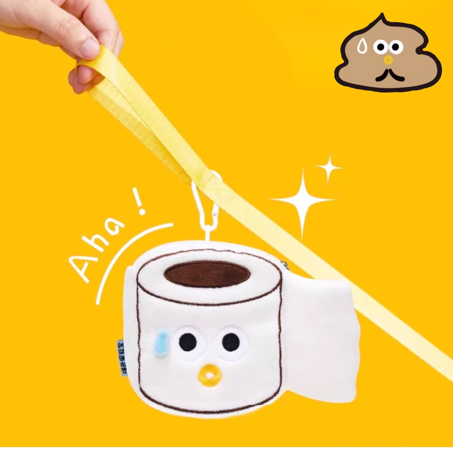 PurLab Roll Paper-Style Pet Waste Bag Holder - Compact & Stylish - {{product.type}} - PawPawUp