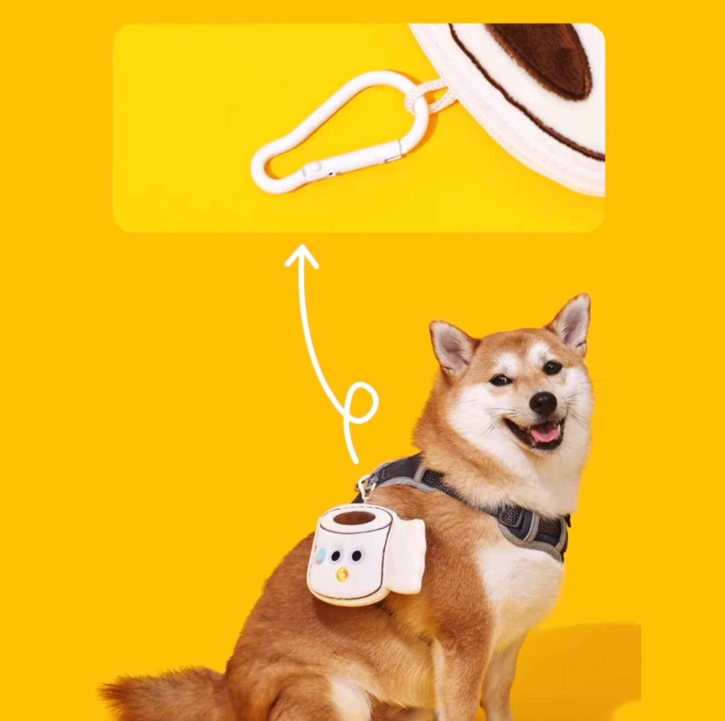PurLab Roll Paper-Style Pet Waste Bag Holder - Compact & Stylish - {{product.type}} - PawPawUp