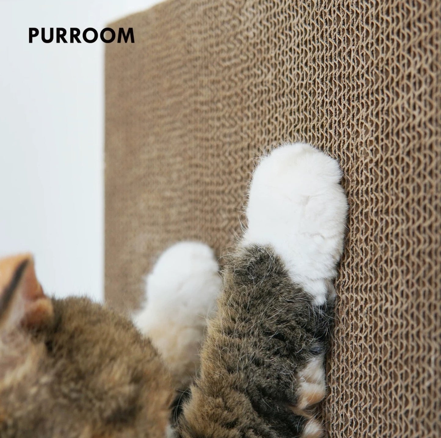 PURROOM Little Chicken Series - Freestanding Large L-Shaped Cat Scratcher - {{product.type}} - PawPawUp
