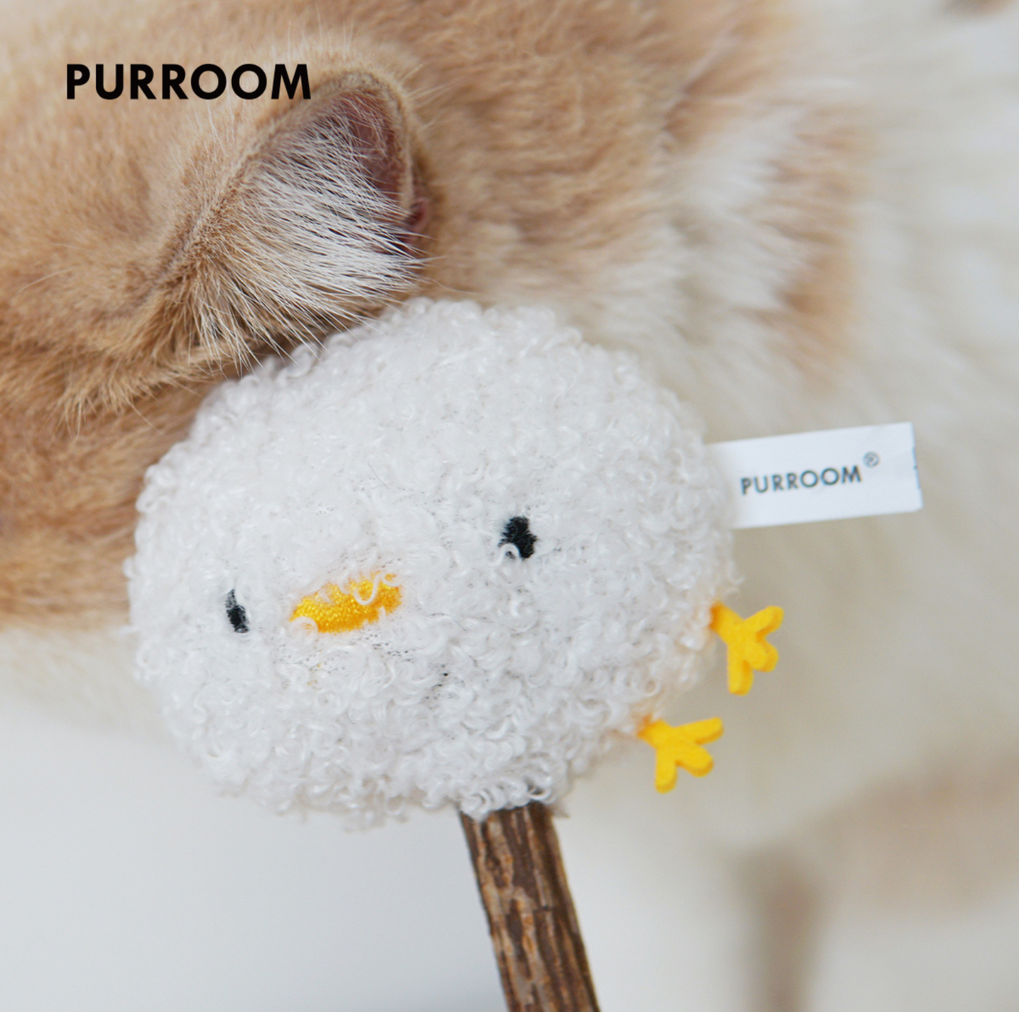 Purroom Little Chicken Series - Plush Silvervine Cat Toy - {{product.type}} - PawPawUp
